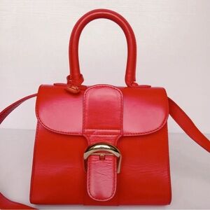 Delvaux Braillian Mini Box Bag ,with Calf Handle